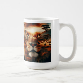 LION COFFEE MUG