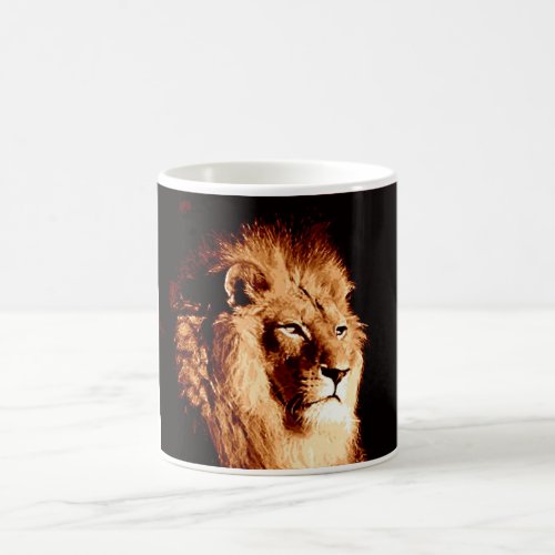 Lion Coffee Mug