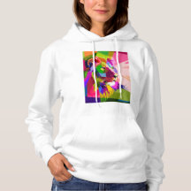 Lion Colorful Prismatic Pop Art Design