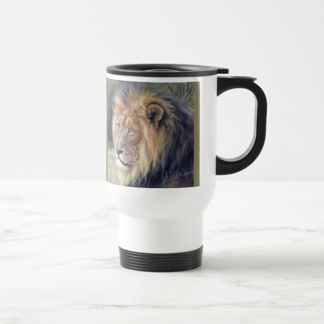 Lion Commuter Travel Mug (Right)