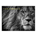 Lion Confidence Quote Inspirational Poster Lion Confidence Quote Inspirational Poster