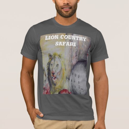 Lion Country Safari Designer Tee Shirt