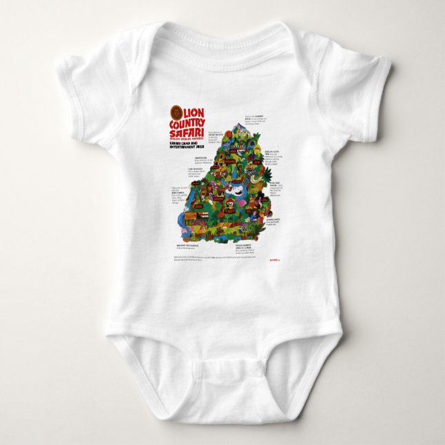 Lion Country Safari (Loxahatchee, Florida) Baby Bodysuit (Front)
