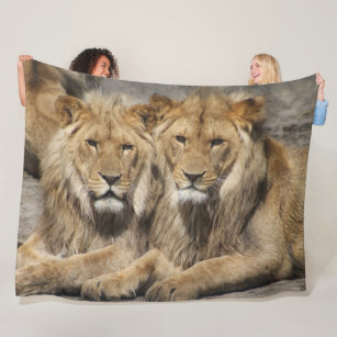 Make Your Own Lion Fleece Blanket - Bundle Up In Yours ...