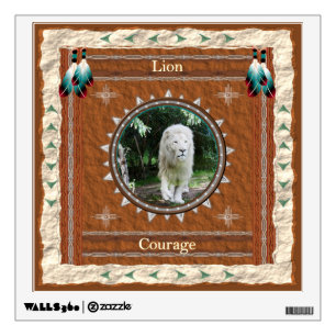 Lion Courage Energy Wall Decal