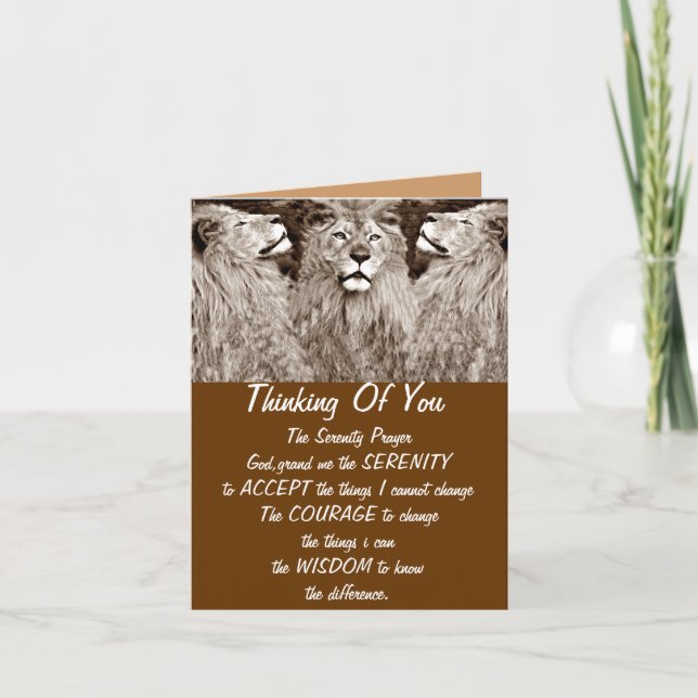 Lion,Courage,Power&Strength_ Card (Front)