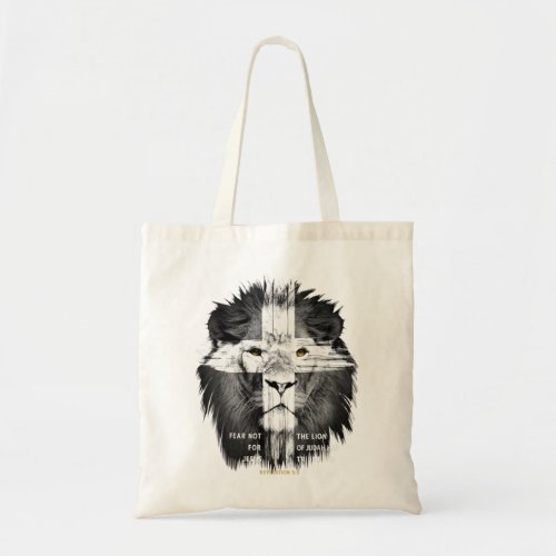 Lion Cross Jesus Christian Lord God Believerpng Tote Bag