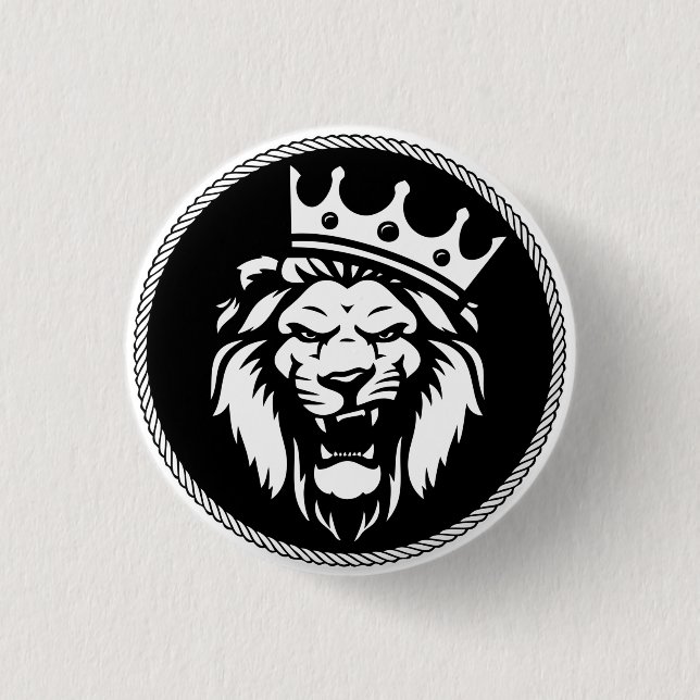 Lion crown roar button (Front)