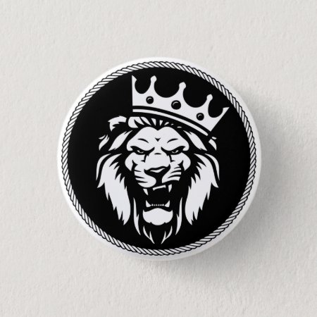 Lion Crown Roar Button