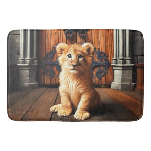 Lion Cub Bath Mat