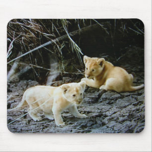 "LION CUB BROTHERS HANG OUT" MOUSE PAD