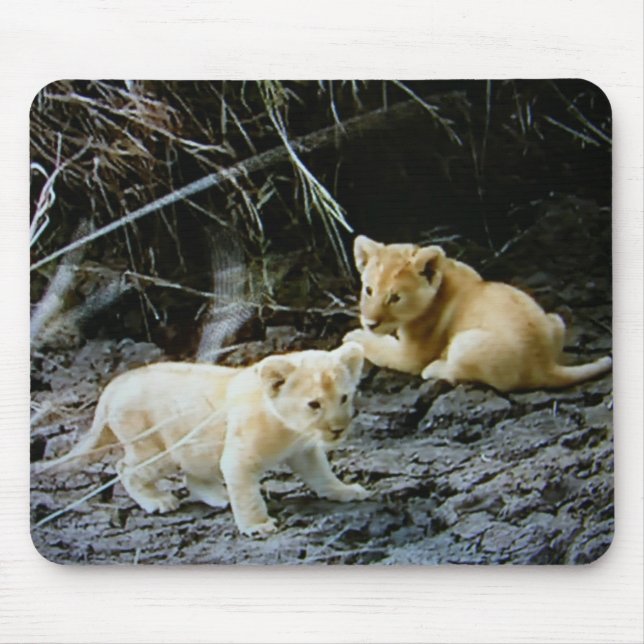 "LION CUB BROTHERS HANG OUT" MOUSE PAD (Front)