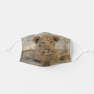 Lion cub face mask