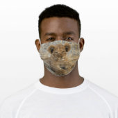 Lion cub face mask (Worn)