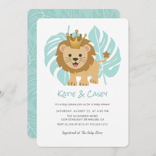 Lion King Baby Shower Invitation – Easy Inviting