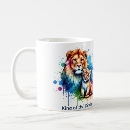 Lion  Cub Love Mug Fathers Day Gift Coffee Mug