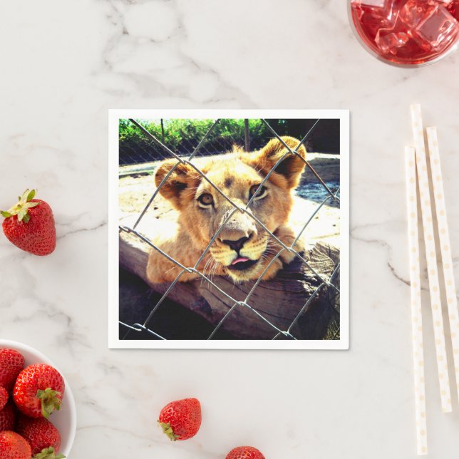 Lion Cub Napkins (Insitu)