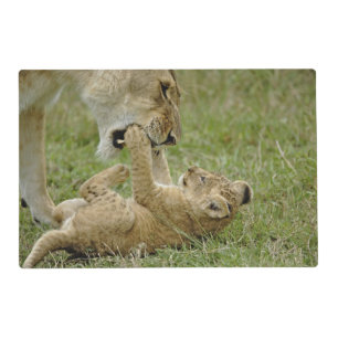 Lion Cub Playing Placemat