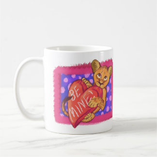 Lion Cub Valentine Coffee Mug