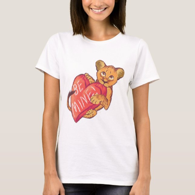 Lion Cub Valentine T-Shirt (Front)