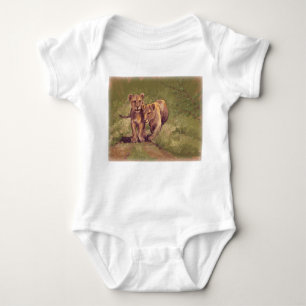 Lion Cubs Baby Bodysuit