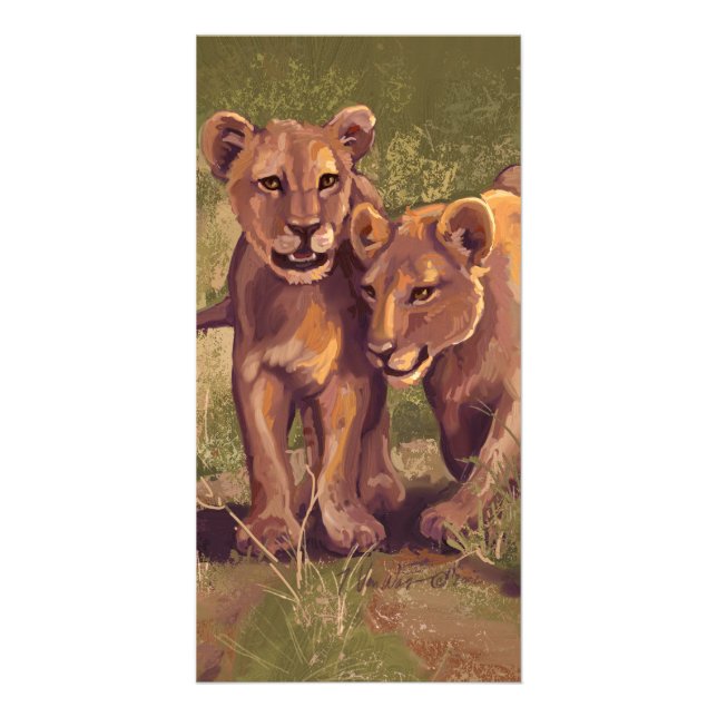 Lion Cubs Card (Front)