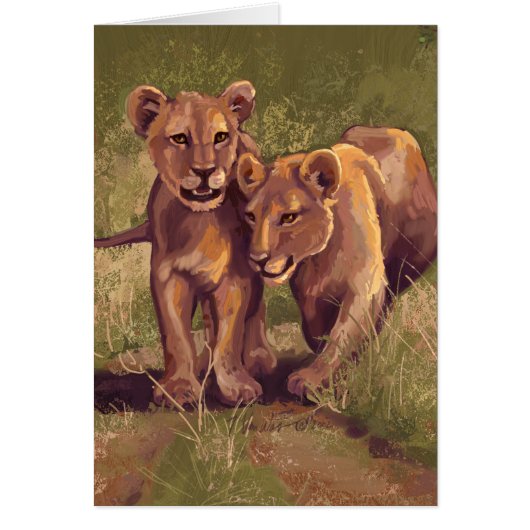 Lion Cubs Cards (Front)