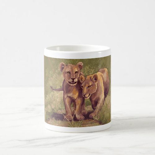 Lion Cubs Coffee Mug