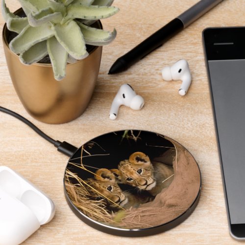 Lion Cubs Wireless Charger