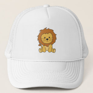 Lion Cute Animals For Kids Lion King Trucker Hat