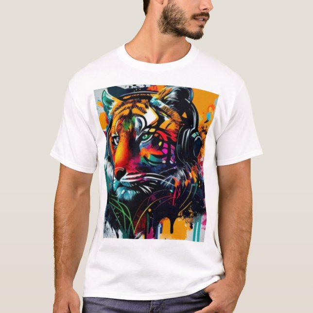 Lion design T shirt (Front)