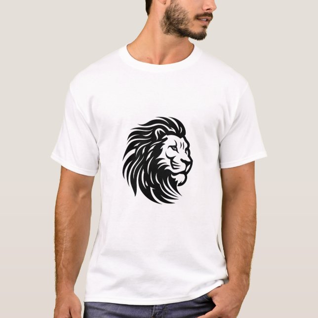 Lion design Tshirt  (Front)