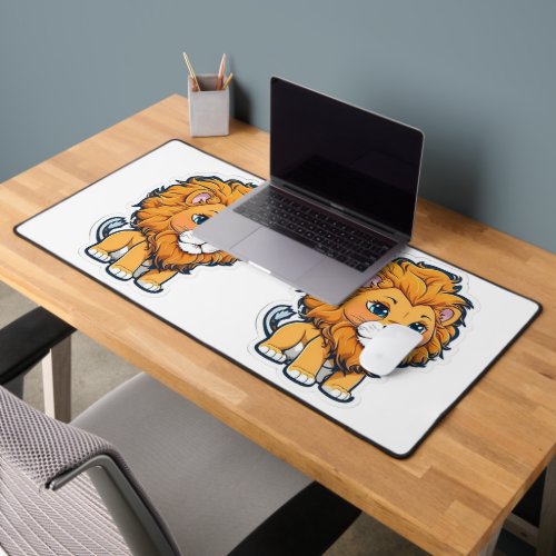 Lion Desk Mat