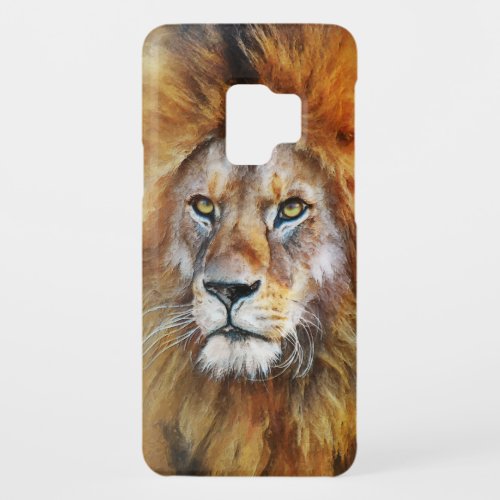 Lion Digital Oil Painting Case_Mate Samsung Galaxy S9 Case