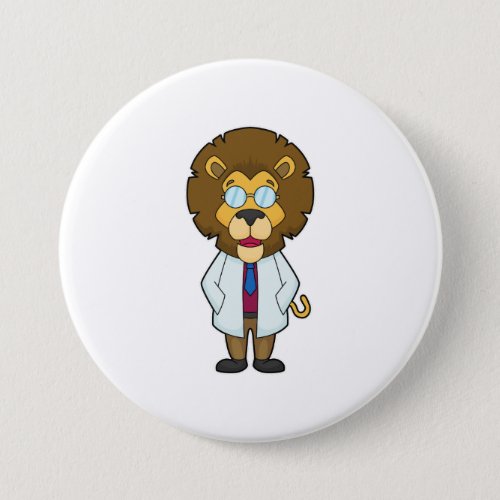 Lion Doctor Doctors coat Button