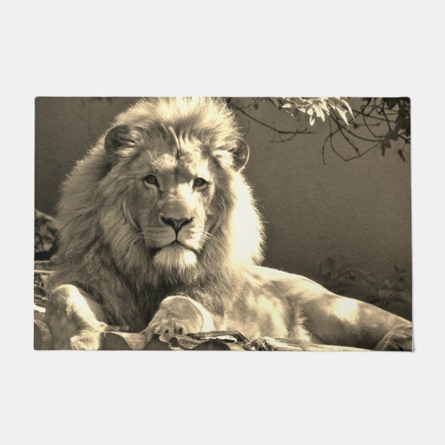 Lion Doormat (Front)