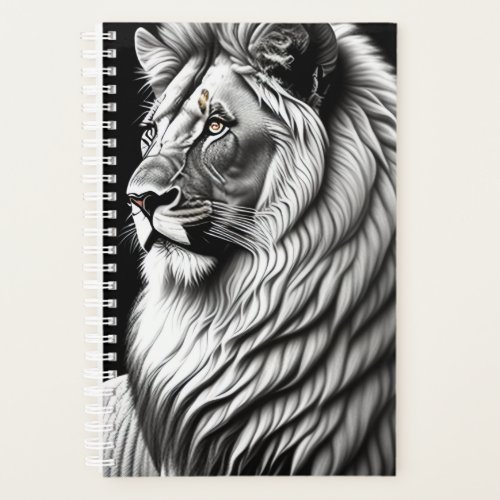 Lion Drawing Painting Art Planner
