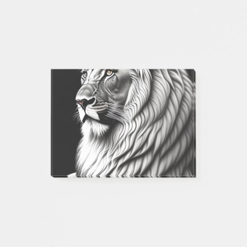 Lion Drawing Painting Art Post_it Notes