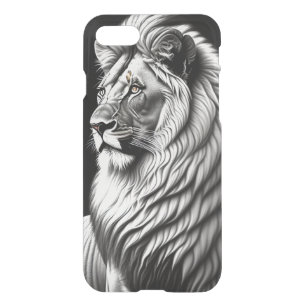 Lion Drawing Painting Art iPhone SE/8/7 Case