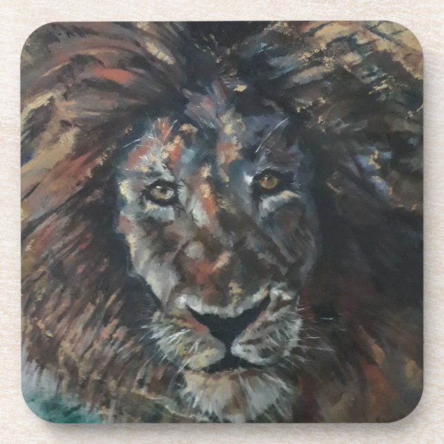 Lion Drink Coaster (Front)