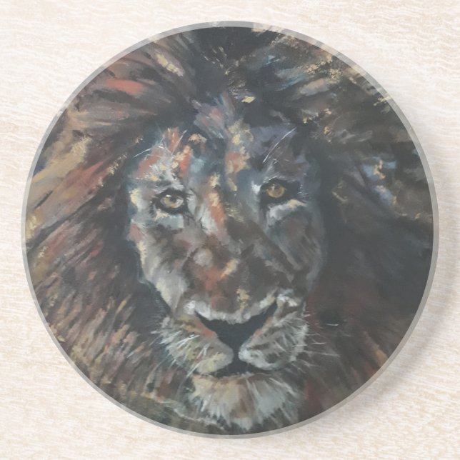 Lion Drink Coaster (Front)