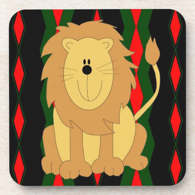 Lion Drink Coaster (Front)