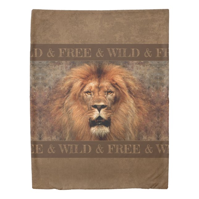 Lion Duvet Cover (Front)