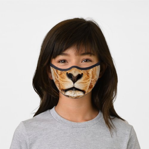 Lion Easy Halloween Costume Animal Premium Face Mask
