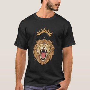 Lion Eating The Sun Renaissance Medieval Alchemy G T-Shirt