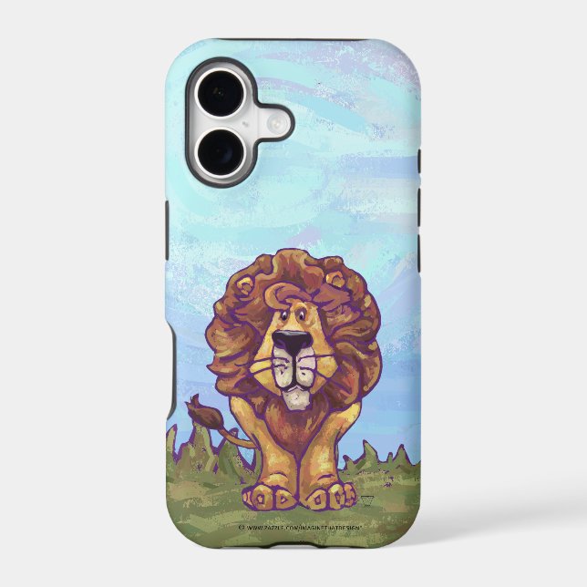 Lion Electronics Iphone Case (Back)