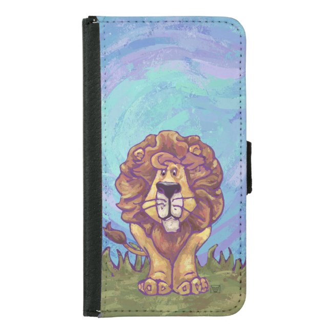 Lion Electronics Samsung Galaxy Wallet Case (Front)
