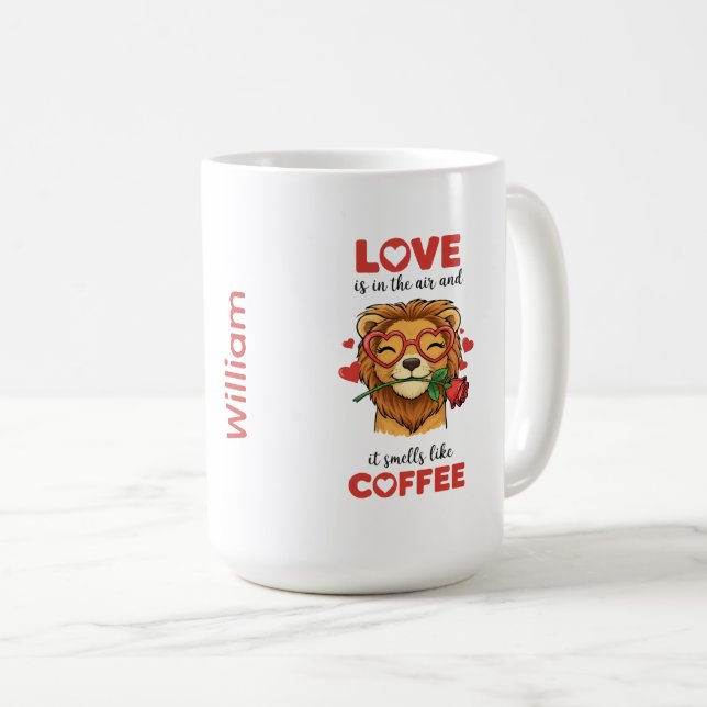 Lion Express Your Love Mug (Front Right)