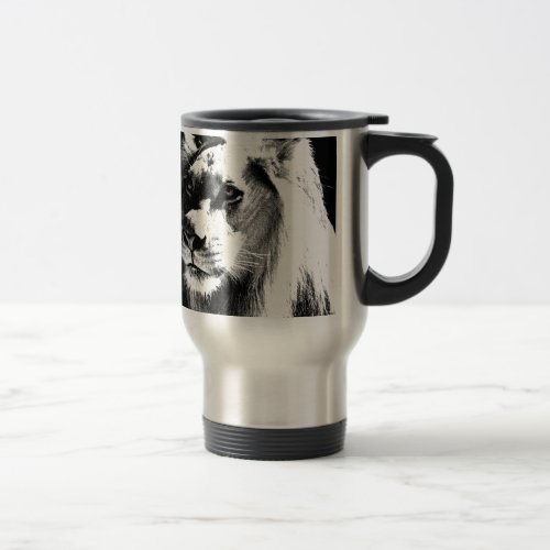 Lion Eyes Travel Mug