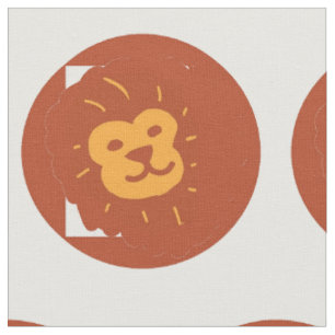lion  fabric